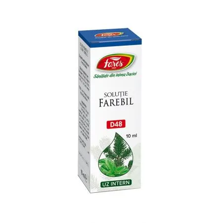 Farebil solutie, D48, 10 ml, Fares
