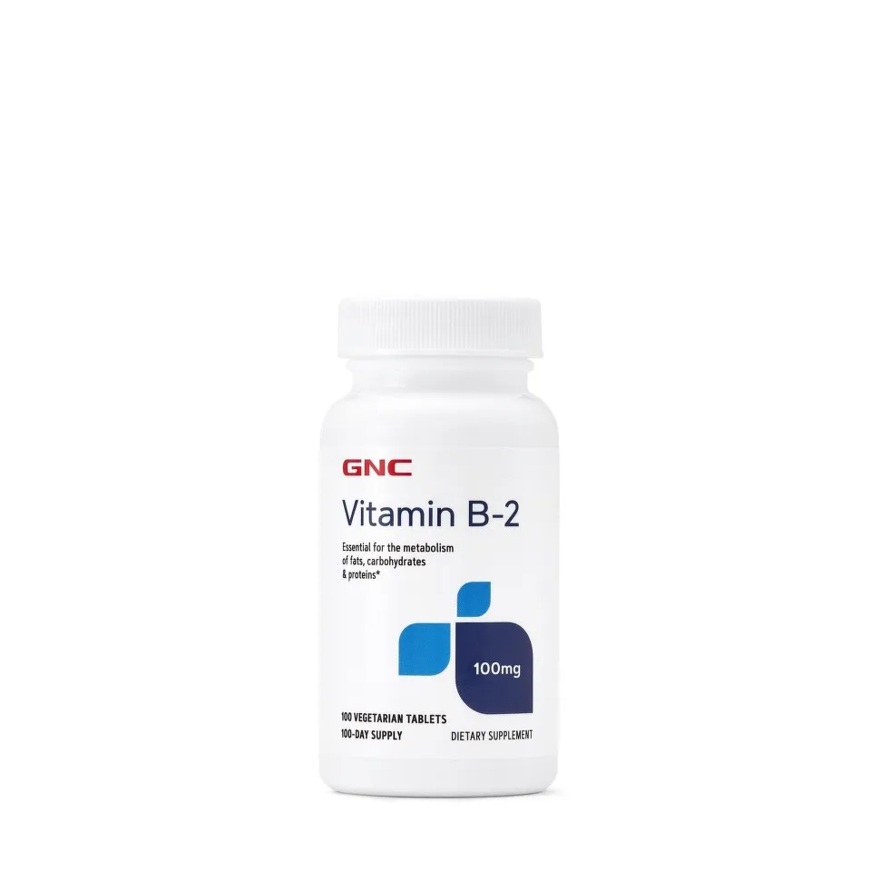 GNC VITAMINA B2 100MG X 100 TABLETE