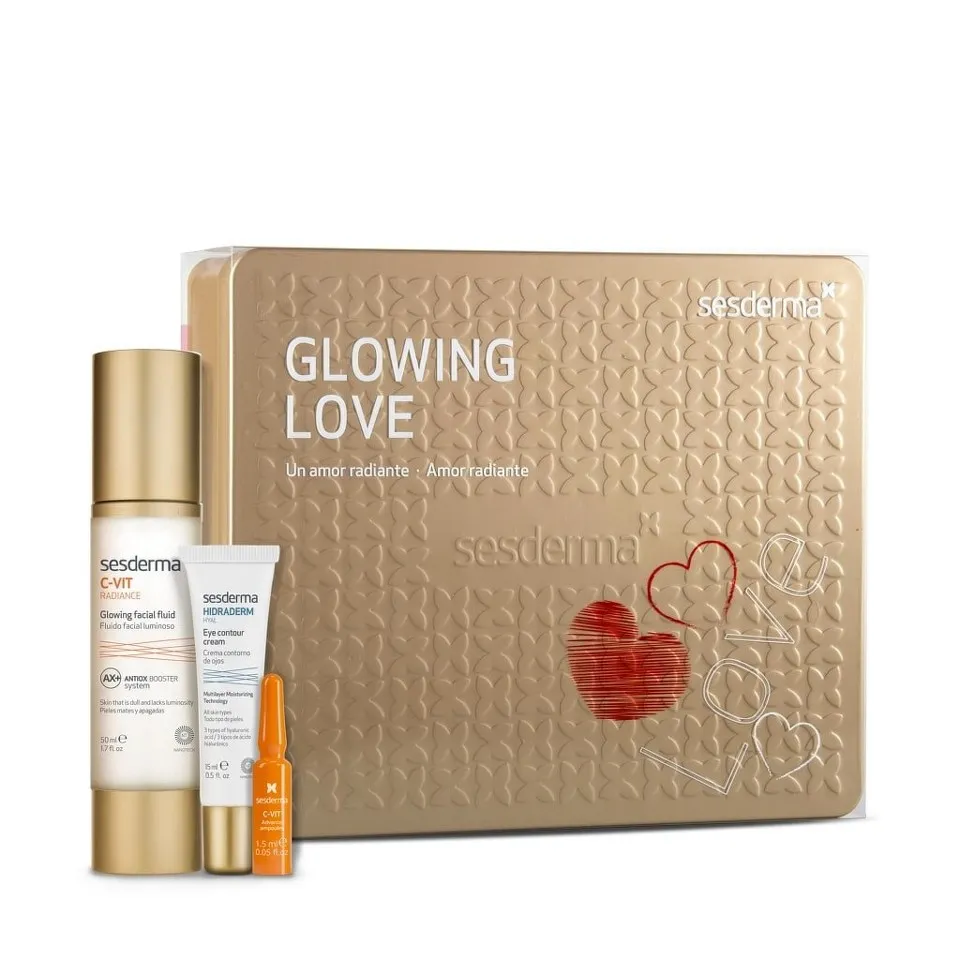 SESDERMA C-VIT RADIANCE FLUID LUMINOZITATE 50ML+C-VIT ADVANCE 5FIX2ML+HIDRADERM HYAL CONTUR