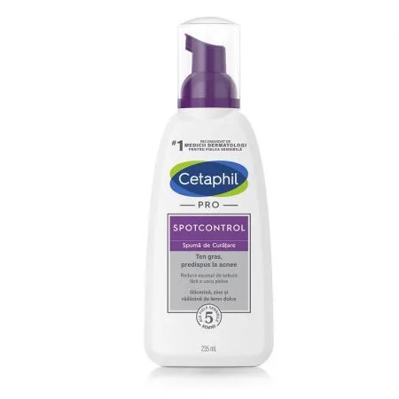 Spuma de curatare SpotControl PRO, 235 ml, Cetaphil