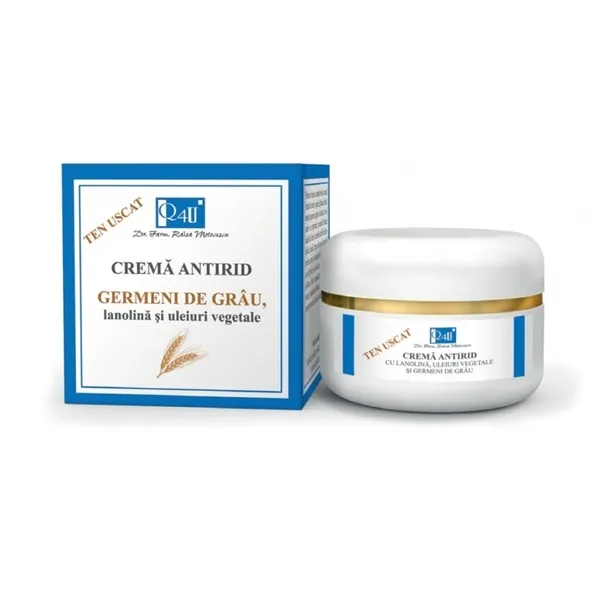 Q4U Crema antirid cu Germeni de grau