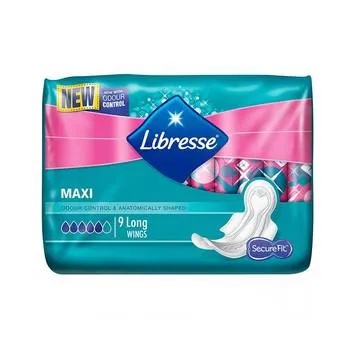 Absorbante Maxi Long, 9 bucati, Libresse