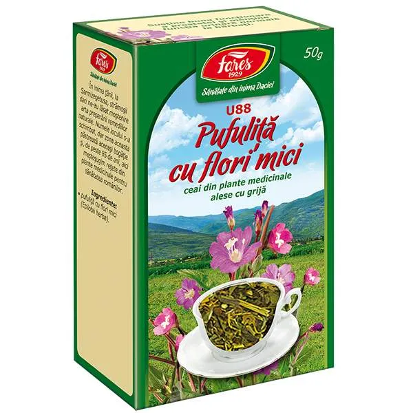 FARES CEAI PUFULITA CU FLORI MICI 50G