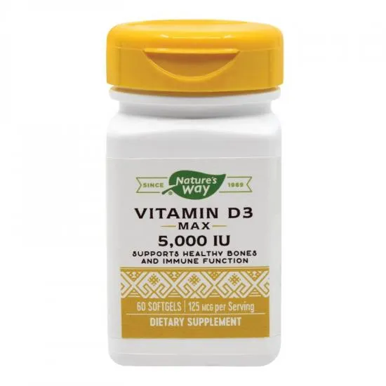 Secom Vitamina D3 5000UI x 60 capsule moi