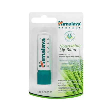 Balsam hranitor pentru buze, 4.5 g, Himalaya