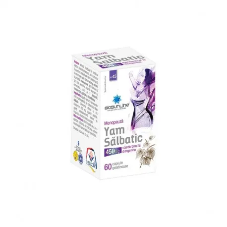 BioSunLine Yam Salbatic, 60 capsule