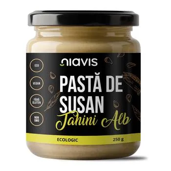 Pasta de susan (Tahini alb) ecologica, 250g, Niavis