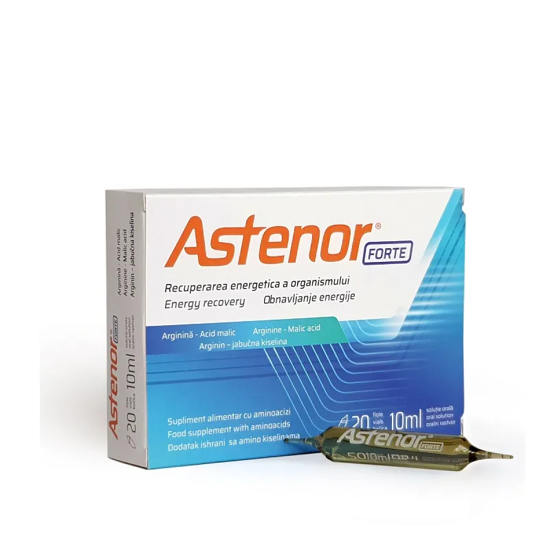 Astenor Forte Solutie Orala 20 fiole x 10ml