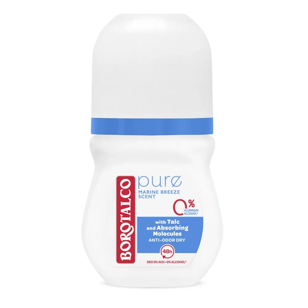 Deodorant roll-on Pure Marine, 50 ml, Borotalco