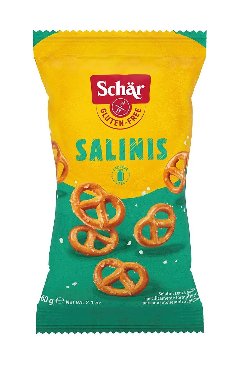 Schar Salinis Prezel covrigei fara gluten x 60 grame