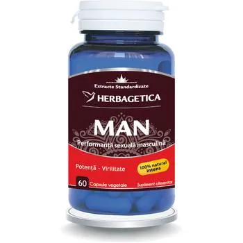 Man Zen Forte, 60 capsule, Herbagetica