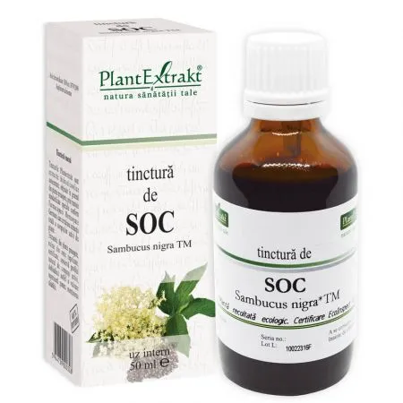 Tinctura de soc, 50 ml, Plant Extrakt