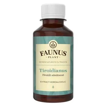 Tinctura pentru hormoni tiroidieni Tiroidianus, 200ml, Faunus Plant