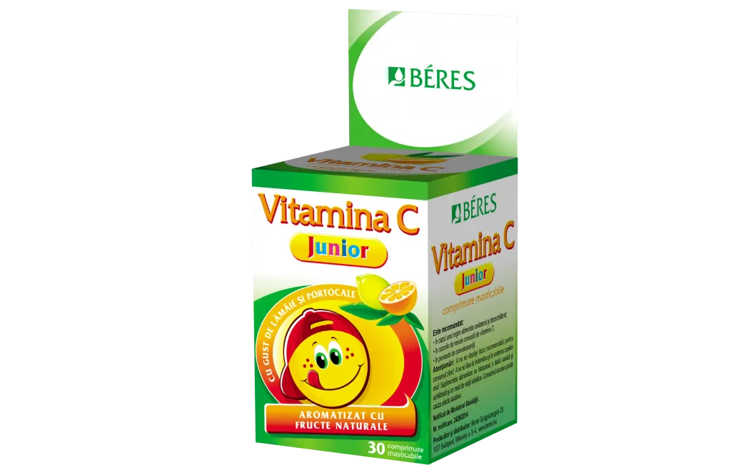 BERES VITAMINA C JUNIOR 30 CPR MAST