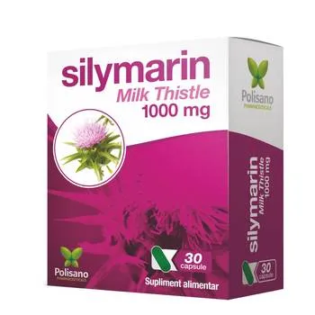 Silymarin Milk Thistle, 30 capsule, Polisano