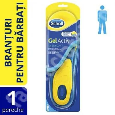 Branturi pentru confort zilnic barbati Everyday, marimea 40 - 46.5, Scholl