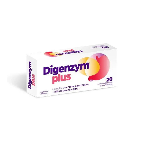 Digenzym Plus, 20 drajeuri, Labormed