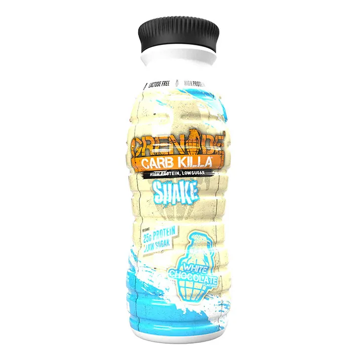 GNC GRENADE CARB KILLA PROTEIN SHAKE WHITE CHOCOLATE 330 ML