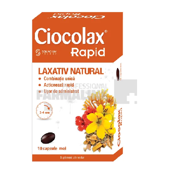 Ciocolax Rapid 10 capsule