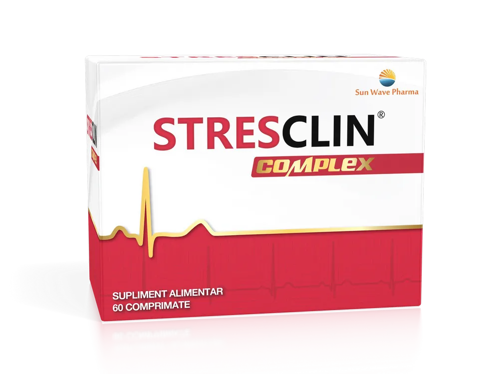 Stressclean Complex, 60 comprimate, Sun Wave Pharma