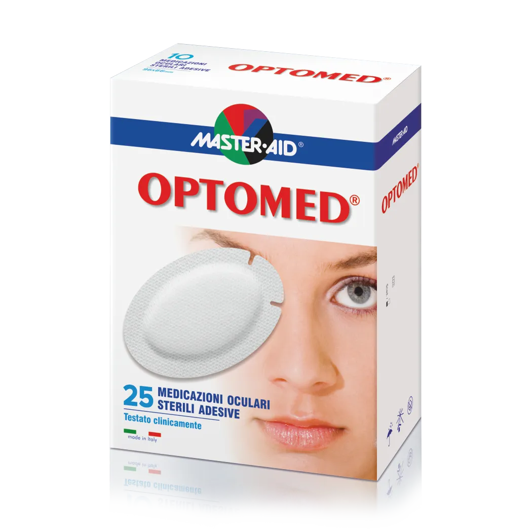 Pansament ocular steril Optomed Master-Aid, 96x66 mm, 25 bucati, Pietrasanta Pharma