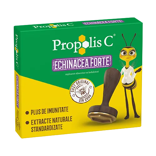 Propolis C + Echinacea Forte 20 comprimate