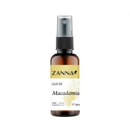 Ulei de macadamia, 50 ml, Zanna