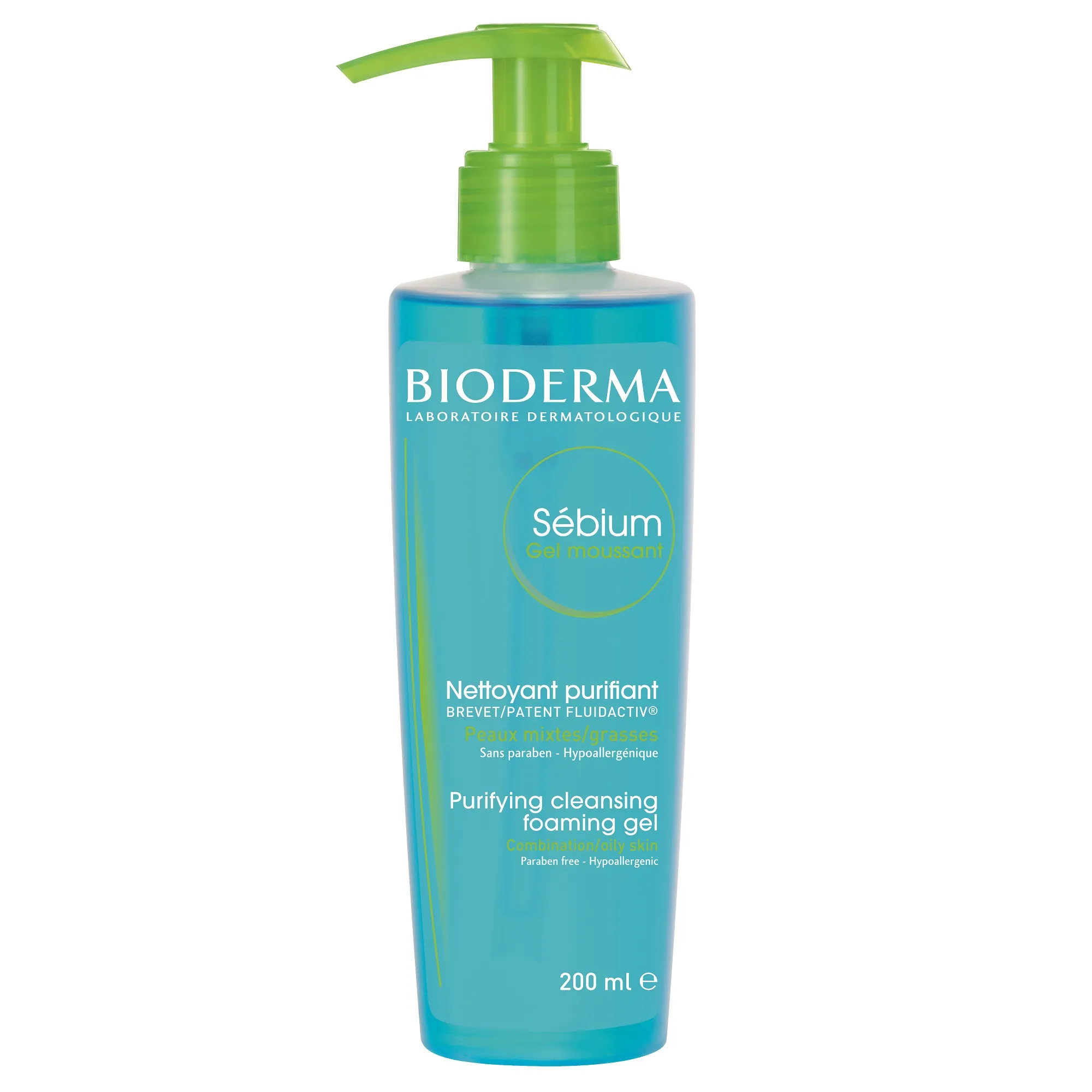 BIODERMA Gel spumant Sebium, 200 ml