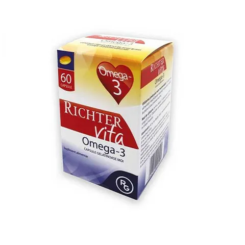 Richter Vita Omega 3, 60 capsule, Gedeon Richter