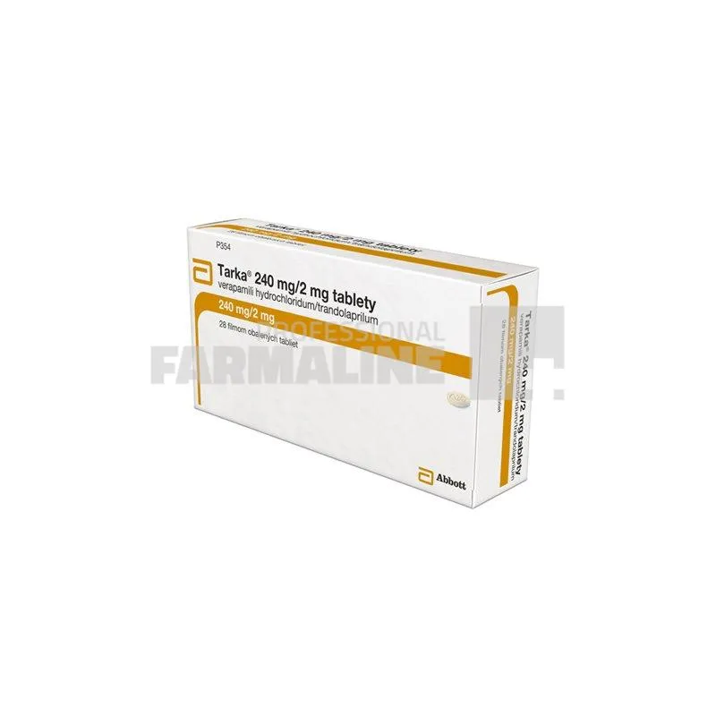TARKA 240 mg/4 mg X 28 COMPR. CU ELIB. MODIF. 240mg/4mg MYLAN HEALTHCARE GMB - ABBOTT