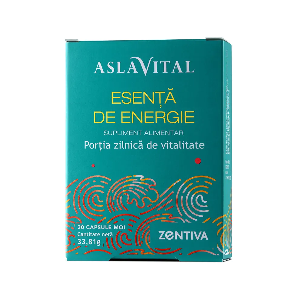 Aslavital Esenta de Energie 30 capsule moi