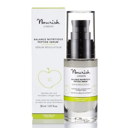 Serum hidratant Balance Nutritious Peptide Serum, 30 ml, Nourish London