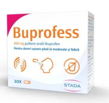 Buprofess 400mg pulb.orala x 10pl