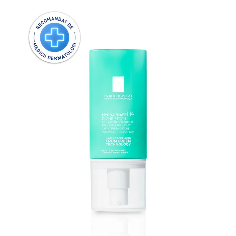 LA ROCHE POSAY HYDRAPHASE HA RICHE CREMA INTENS HIDRATANTA 72H TEN SENSIBIL DESHIDRATAT 50ML