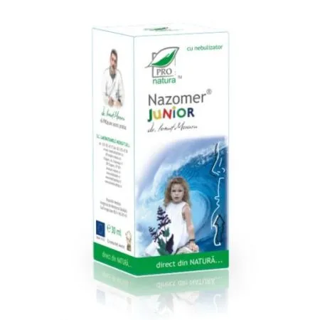 Spray nazal, Nazomer Junior, 30 ml, Pro Natura