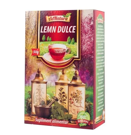 Ceai Lemn Dulce 50g AdNatura