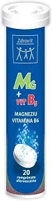 Zdrovit Magneziu + B6  20 de tablete efervescente
