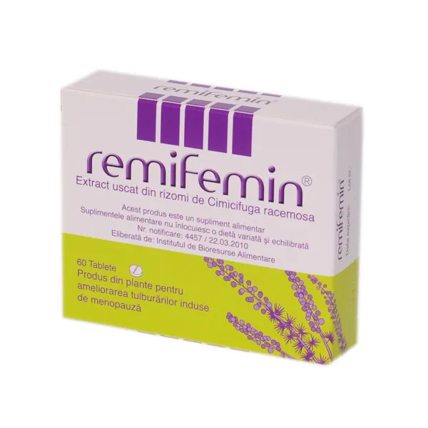Remifemin extract uscat x 60 comprimate