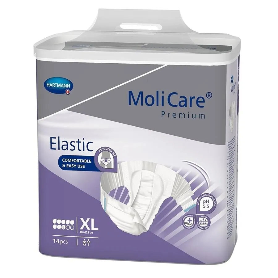 HARTMANN MOLICARE PREMIUM ELASTIC 8 PICATURI XL X 14BUC