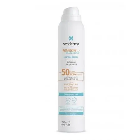 Spray de protectie solara pentru copii SPF 50+ Repaskin Pediatric, 200 ml, Sesderma