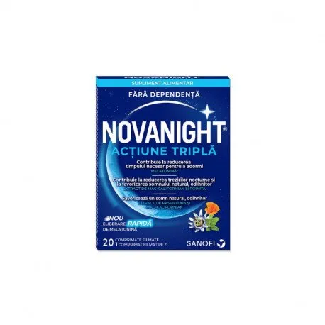 Novanight, 20 comprimate filmate