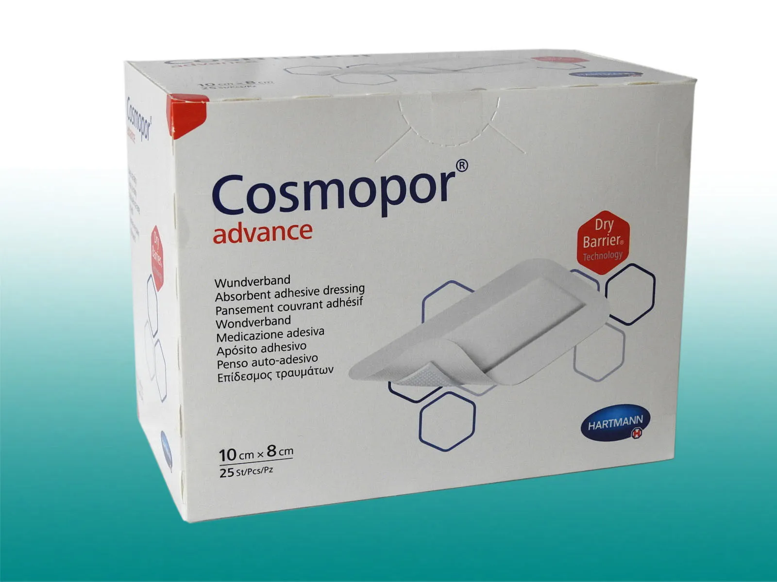 Cosmopor Advance Plasture 10 x 8cm (Hartmann)