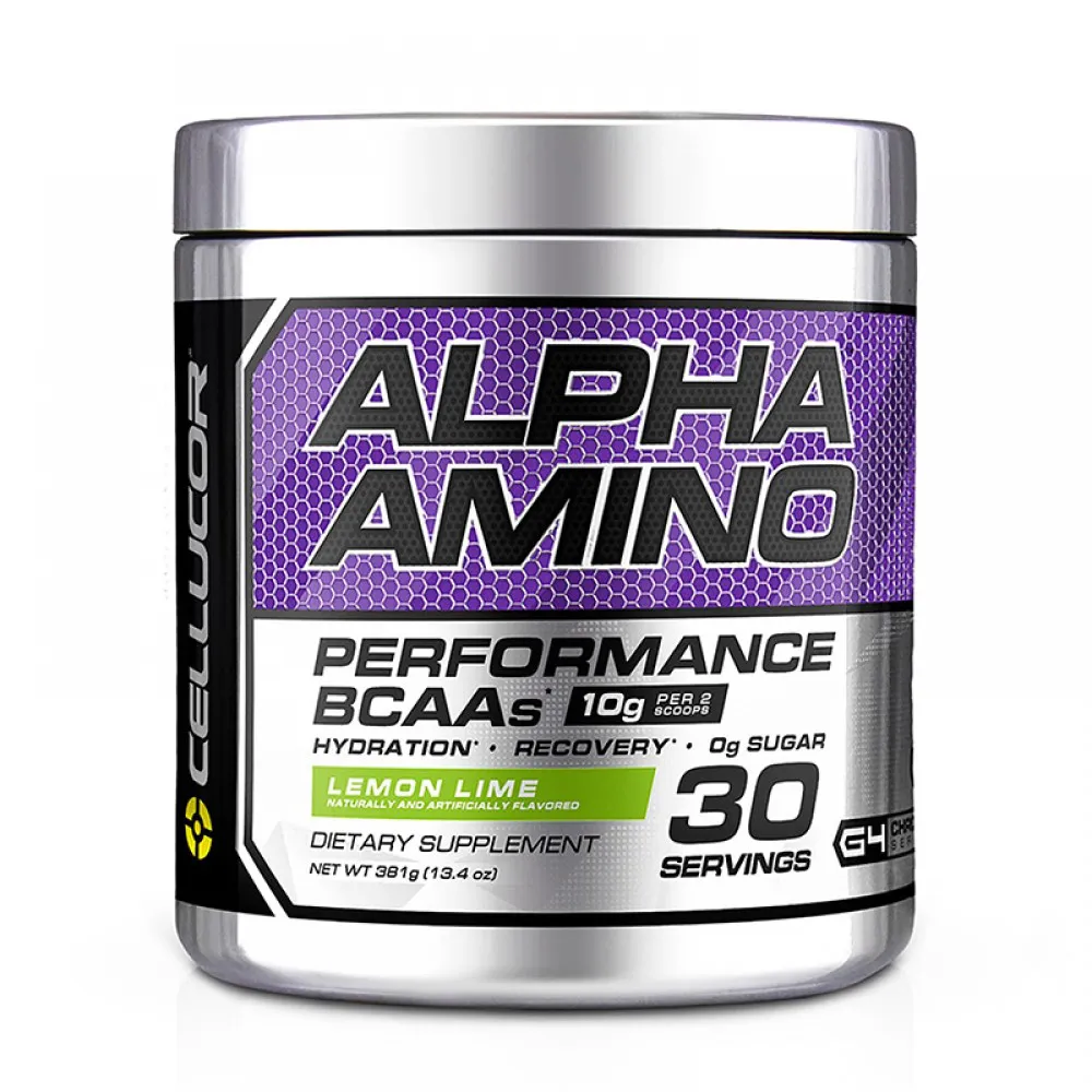 Cellucor Alpha Amino Aminoacizi cu aroma de lamaie si lime (381 grame), GNC