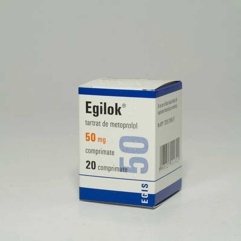 EGILOK 50 mg x 20 COMPR. 50mg EGIS PHARMACEUTICALS