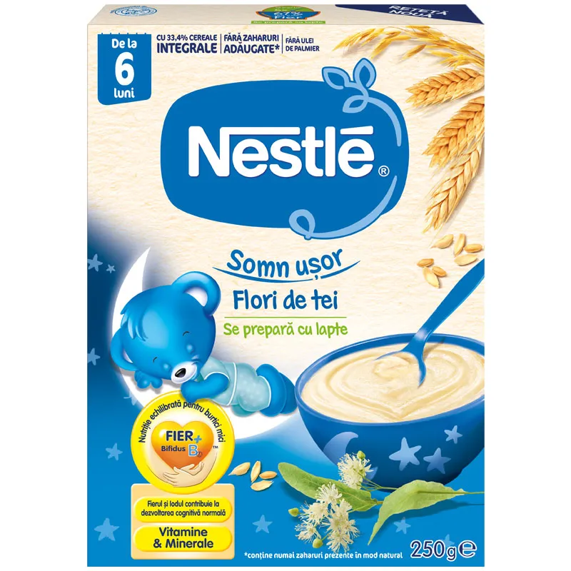 Nestle Somn Usor cu Flori de tei x 250g