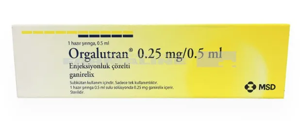 ORGALUTRAN 0.25mg/0,5ml X 1