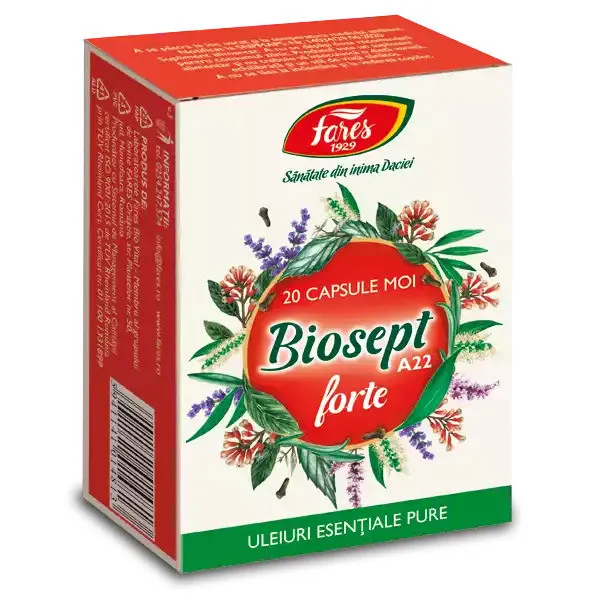 FARES BIOSEPT FORTE 20 CAPSULE MOI