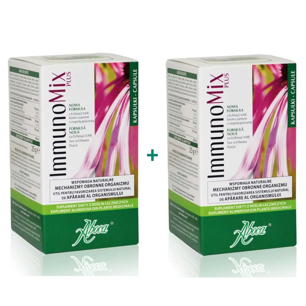 Immunomix Plus, 50 capsule, 1+1-50% discount la al doilea produs, Aboca