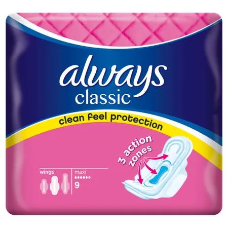 ALWAYS Classic Super Plus, 9 bucati, P&G