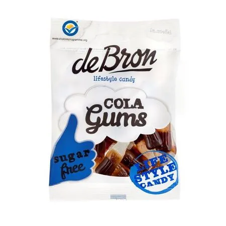 DEBRON Jeleuri gumate cu aroma de cola*100gr